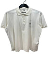 Men's Embroidered Logo Cotton Polo Shirt White - CP COMPANY - BALAAN 2