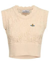 Samantha Vest Cream - VIVIENNE WESTWOOD - BALAAN 2