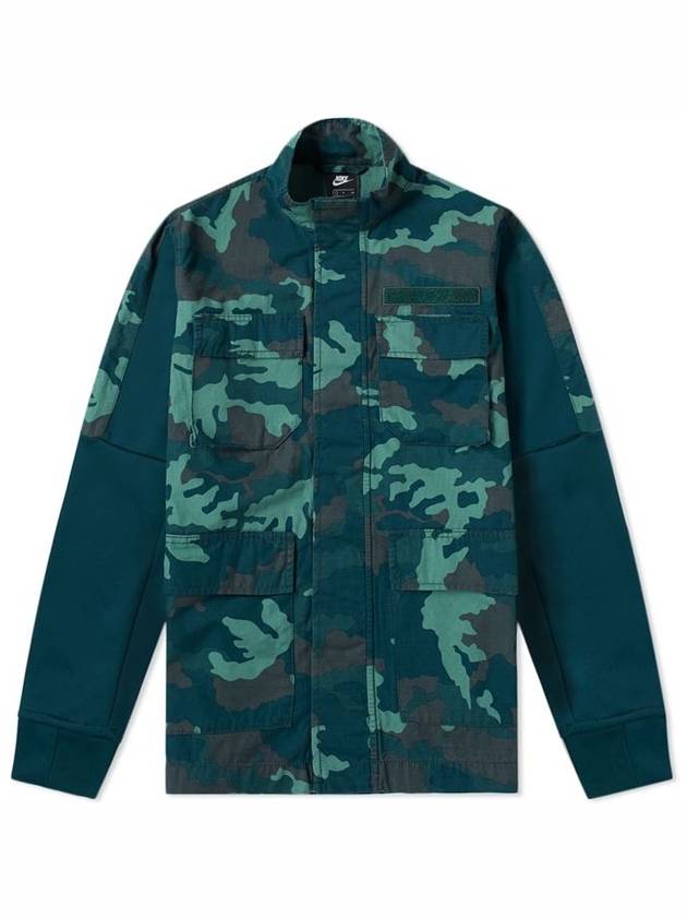 01928621372NSW Field JacketGreen Camo - NIKE - BALAAN 8