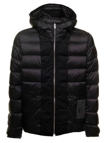 Reversible Hooded Padding Jacket Black - TEN C - BALAAN 1