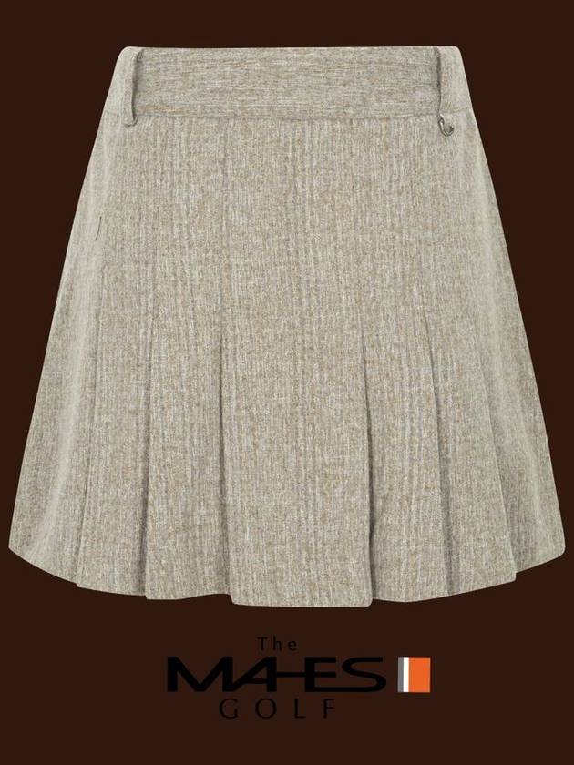 Skirt Shorts Orange Label Tweed Brushed Pleated Skirt GKW9205 - MAHES - BALAAN 2