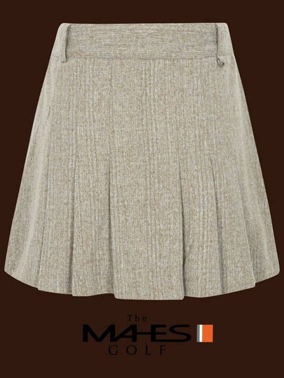 Skirt Shorts Orange Label Tweed Brushed Pleated Skirt GKW9205 - MAHES - BALAAN 2