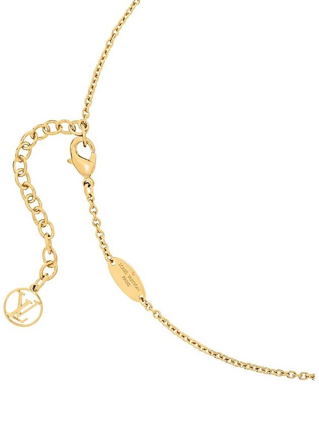 LV Floragram Necklace Gold - LOUIS VUITTON - BALAAN 4