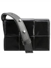 Mini Leather Cassette Cross Bag Black - BOTTEGA VENETA - BALAAN 6