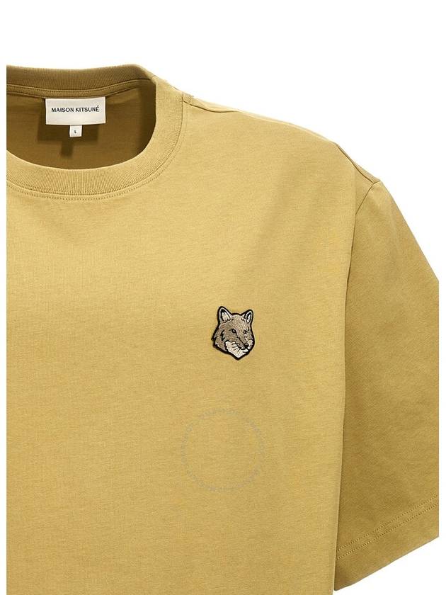 Maison Kitsune Fox Head Patch Oversized T Shirt Size Large - MAISON KITSUNE - BALAAN 3