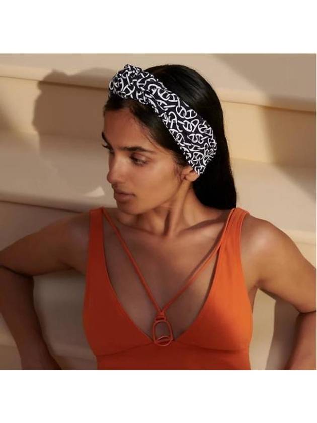 Nausa Gabi Headband Black - HERMES - BALAAN 3