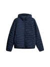 Men's Cliff Light Down Hooded Jacket Navy - J.LINDEBERG - BALAAN 2