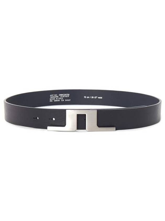 Betsy Leather Belt Navy - J.LINDEBERG - BALAAN 3