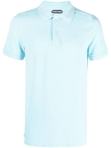 Tom Ford T-shirts and Polos Clear Blue - TOM FORD - BALAAN 1