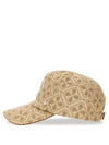 24SS CHESTER HAT51604 JACQUARD LATTE CUOIO - HELEN KAMINSKI - BALAAN 1