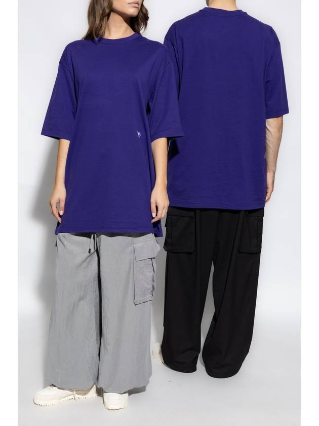 Y-3 T-shirt With Logo, Unisex, Purple - Y-3 - BALAAN 2