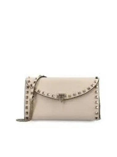 5W0P0Z81 VSH I16 5W2P0Z81 Rockstud Chain Wallet Bag 1315067 - VALENTINO - BALAAN 1