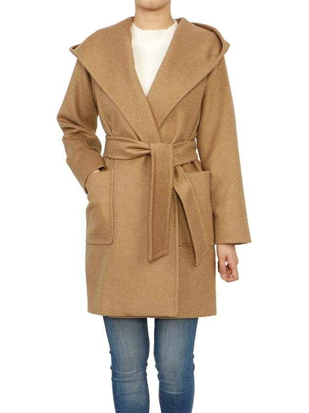 Rialto Collar Robe Single Coat Camel - MAX MARA - BALAAN 5