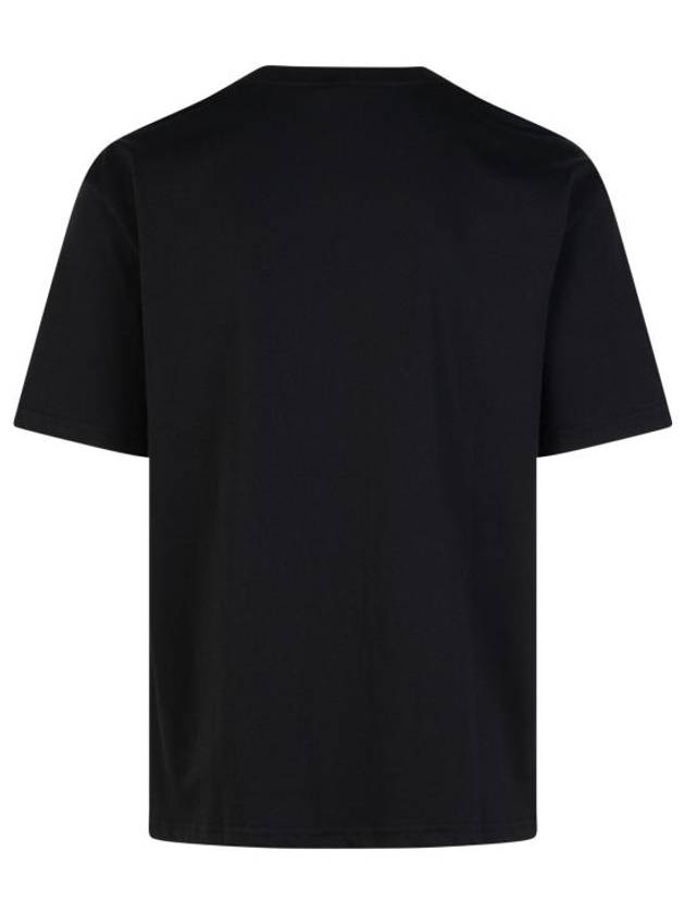 Micro Logo Short Sleeve T-Shirt Black - A.P.C. - BALAAN 4