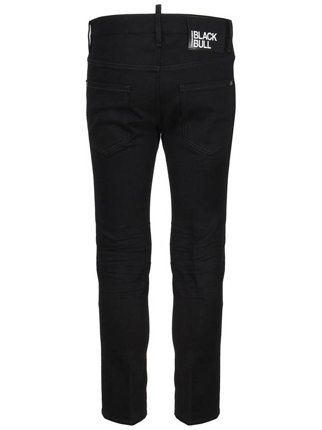 Skater Slim Cut Jeans Black - DSQUARED2 - BALAAN 16