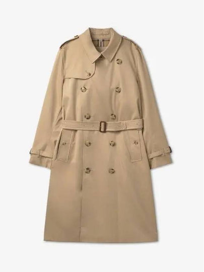 Long Kensington Heritage Trench Coat Honey - BURBERRY - BALAAN 2