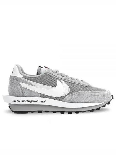 Fragment x Sacai collab LDWaffle Sneakers Light Smoke Grey - NIKE - BALAAN 2