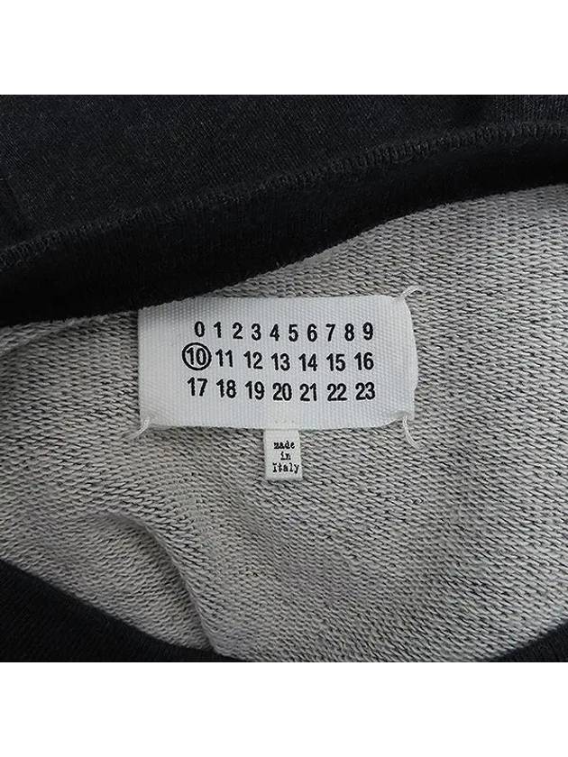 Maison Margiela S30GU0040 Black Color Quilted Nylon Round Sweatshirt Size 44 - MAISON MARGIELA - BALAAN 4