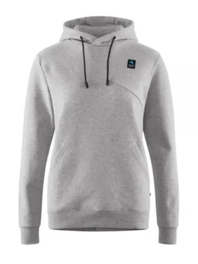 Women's Runa Maker Hoodie Grey Melange - KLATTERMUSEN - BALAAN 2