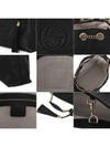 Pebbled Leather Medium Chain Handbag Soho Black - GUCCI - BALAAN 4