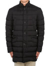 Quilted Straight Fit Padding Black - HERNO - BALAAN 4