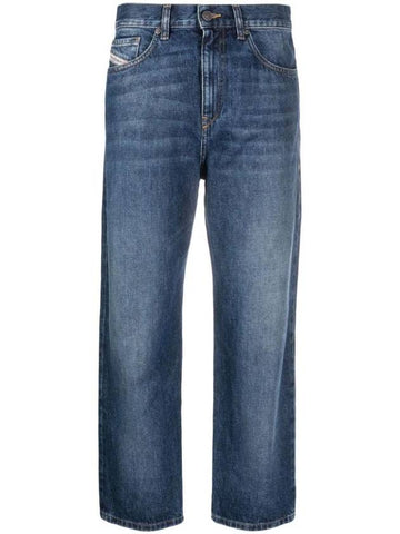 Stone Washing Straight Jeans A0361909F35 - DIESEL - BALAAN 1