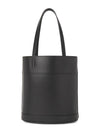 North South Charming Small Tote Bag Black - SALVATORE FERRAGAMO - BALAAN 5