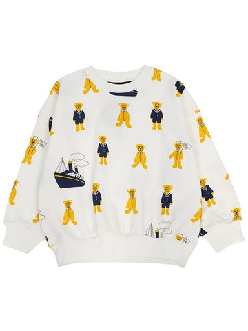 Kids Sweatshirt 2362011710 WHITE - MINI RODINI - BALAAN 1