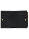 Intrecciato Zipper Small Half Wallet Black - BOTTEGA VENETA - BALAAN 8