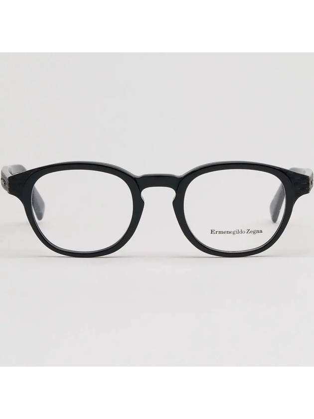 eyewear round glasses black - ERMENEGILDO ZEGNA - BALAAN 4