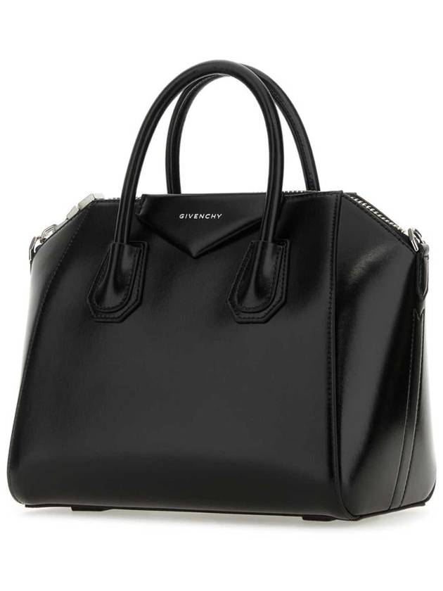 Antigona Leather Small Tote Bag Black - GIVENCHY - BALAAN 3