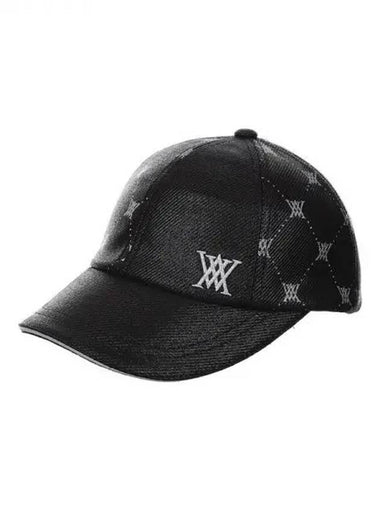 Anew Monogram Wide Ball Cap Baseball BK Domestic Product GQCY23071275672 - ANEWGOLF - BALAAN 1