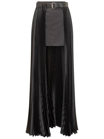 Peter Do Pleated Belted Skirt - PETER DO - BALAAN 1