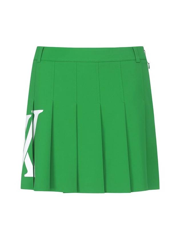 WOMEN BIGLOGO PLEATS MIDDLE LONG SKIRTGN - ANEWGOLF - BALAAN 1