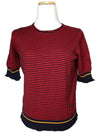 Sonia bi stripe knit top 44 - SONIA RYKIEL - BALAAN 1