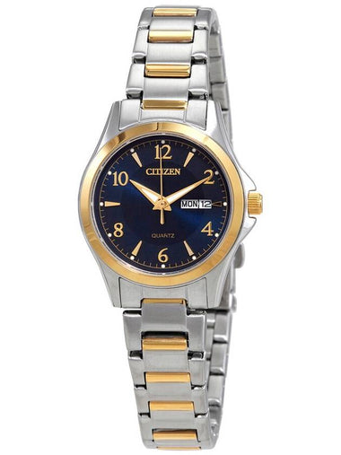 Citizen Quartz Blue Dial Two-tone Ladies Watch EQ0595-55L - CITIZEN - BALAAN 1