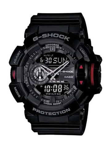 Electronic Wristwatch Big Face Anacombi GA 400 1BHDR - G-SHOCK - BALAAN 1