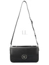 Petite GG Leather Small Shoulder Bag Black - GUCCI - BALAAN 2