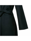 Women's Lilia Cashmere Single Coat Black - MAX MARA - BALAAN 8