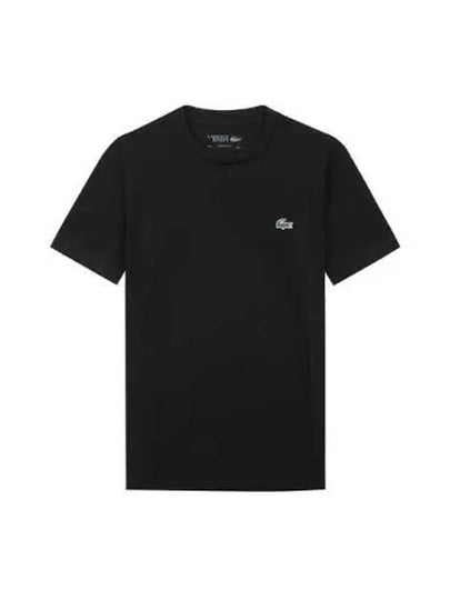 Men's Ultra Dry Short Sleeve T-Shirt Black - LACOSTE - BALAAN 2