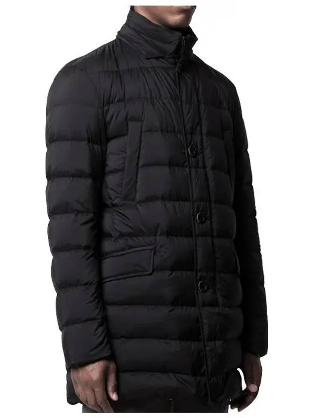 Quilted Straight Fit Padding Black - HERNO - BALAAN 4