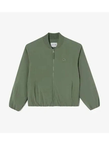 Women s Padded Stadium Jumper Khaki - LACOSTE - BALAAN 1