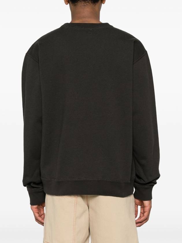 Mikoy Logo Print Sweatshirt Black - ISABEL MARANT - BALAAN 5