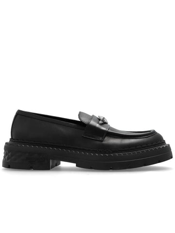 Jimmy Choo ‘Marlow Diamond’ Loafers, Men's, Black - JIMMY CHOO - BALAAN 1