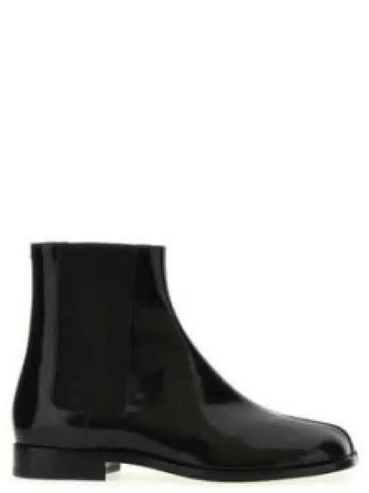 Tabi Leather Chelsea Boots Black - MAISON MARGIELA - BALAAN 2