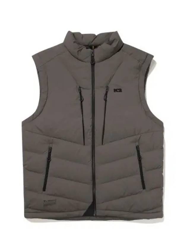 K2 KTR Edge Down Vest Dark Gray - KATE - BALAAN 1