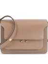 Saffiano Trunk Medium Shoulder Bag Beige - MARNI - BALAAN 2