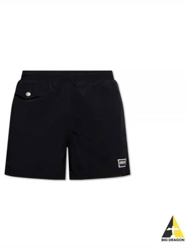 Logo Patch Classic Swim Shorts Black - KENZO - BALAAN 2