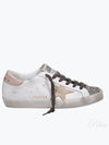 Platinum Glitter Toe Leather Low Top Sneakers White - GOLDEN GOOSE - BALAAN 2