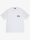 Dice Out Short Sleeve T-Shirt White - STUSSY - BALAAN 3